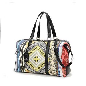 Bohemian Travel Shoulder Bag – Large-Capacity, Lightweight, Multicolor